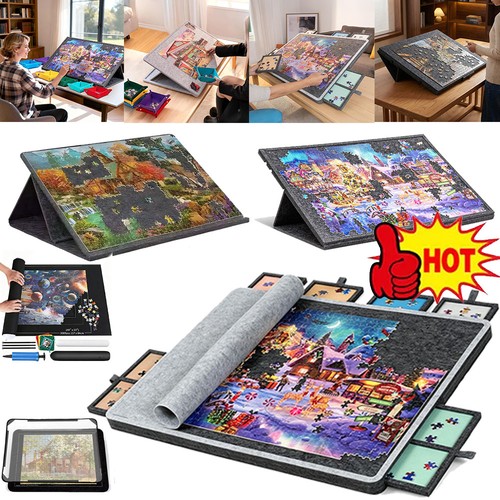 Felt jigsaw puzzle - jigsaw, board