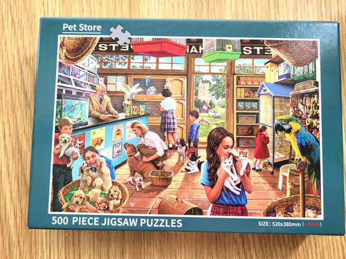 Pet store 500 piece jigsaw - piece,