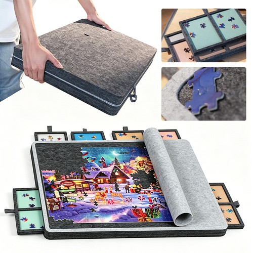 Puzzle board storage - board,