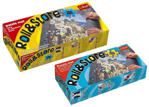 Puzzle mat roll portable - puzzle, up