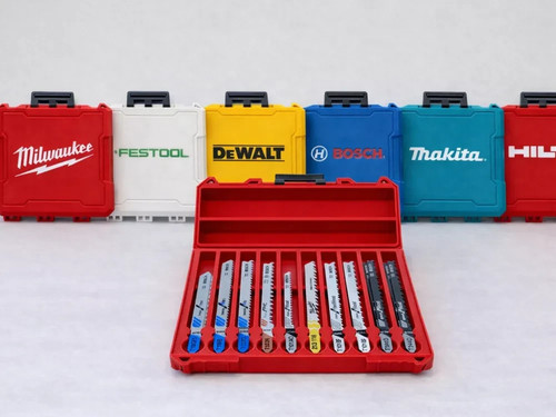 Jigsaw blade storage - blade, case