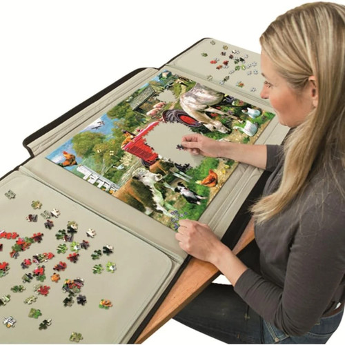 Portable jigsaw 1000 pieces - 1000,