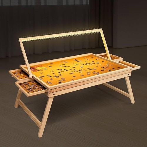 Led puzzle table 1000pc - led, jigsaw