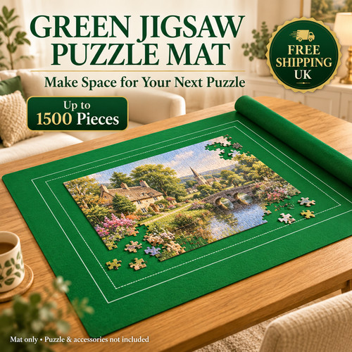 Jigsaw puzzle roll - puzzle, rolling
