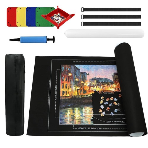 Roll puzzle storage - storage, mat
