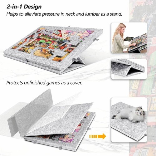 Felt jigsaw puzzle board - puzzle,