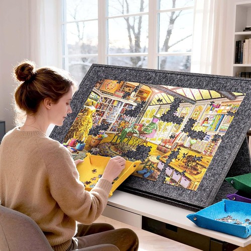 Jigsaw puzzle board portable - puzzle,