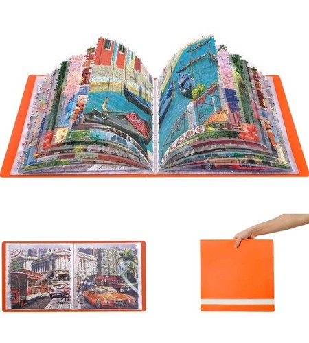 Puzzle storage folder - folder, for