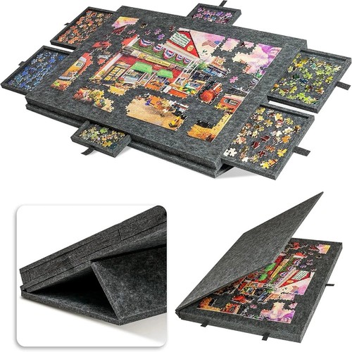 Puzzle table with - puzzle,