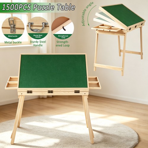 Jigsaw puzzle table - table, with