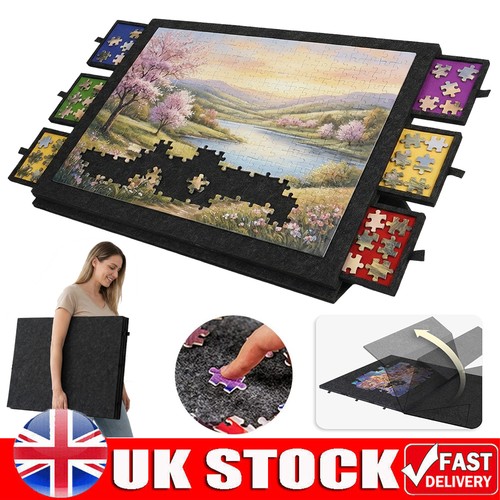 Felt jigsaw puzzle board - felt,