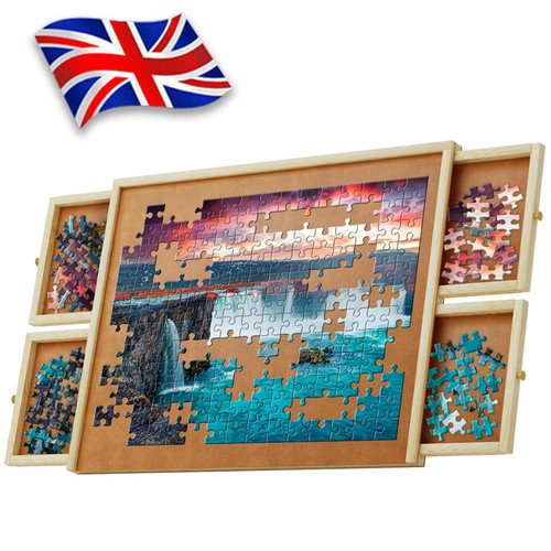 Wooden jigsaw puzzle board - uk,
