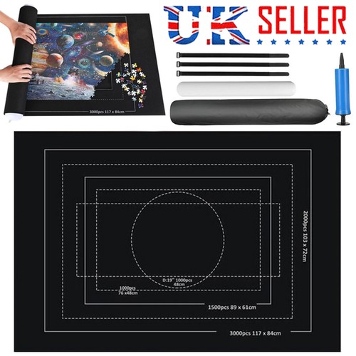 Jigsaw puzzle roll - roll, up