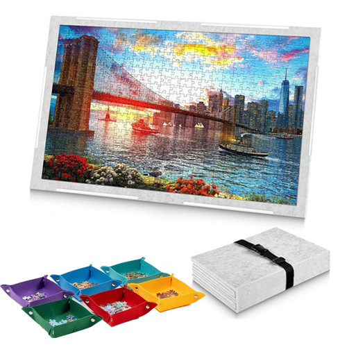Felt puzzle portable giant - felt,