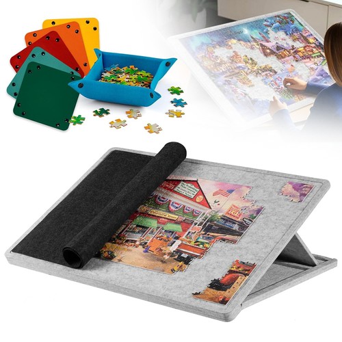 Adjustable jigsaw puzzle - puzzle, table