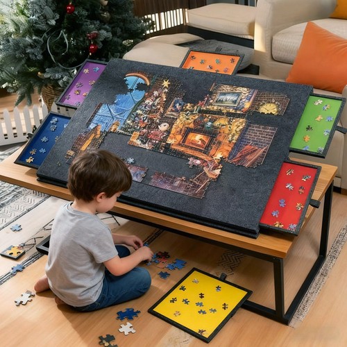 1500pcs felt jigsaw puzzle - felt,