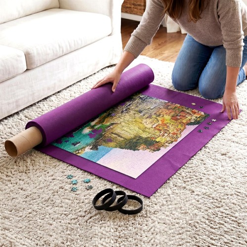 Puzzle roll mat - puzzle,