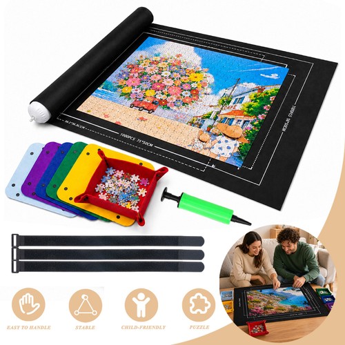 Jigsaw puzzle roll - roll, up
